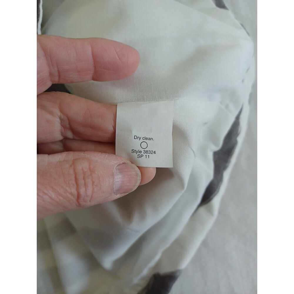 J.Crew zebra swing jacket 12 gray animal print cottonblend short trench classic - Picture 10 of 10